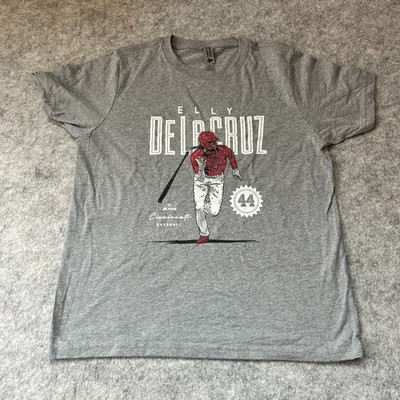 Elly De La Cruz Cincinnati Reds Youth Large 10/12 Short Sleeve Shirt - 500 Level