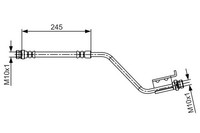 Bosch Bremsschlauch 1 987 481 717 FüR Hyundai Kia