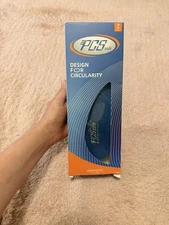 NEW PCS SOLE ORTHOTIC COMFORT ARCH SUPPORT INSOLES FOR CIRCULARITY 7M 9W 10.25"