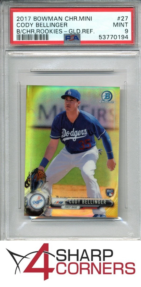 スポーツ選手 bowman chrome cody bellinger auto Bowman Cody Bellinger Baseball Sports Trading Cards & Accessories