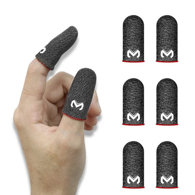SIOPPKIK - Mobile Gaming Finger Sleeve (6Er Pack) - PUBG Finger Sleeves Mit Anti