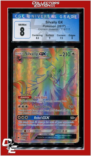 Silvally-GX graded CGC 8 for sale on eBay