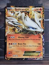 Reshiram EX BW36 Holo Promo Black And White Promo Pokemon Heavily Played on eBay