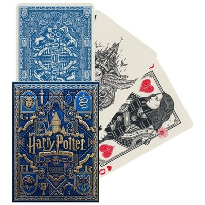 Harry Potter RAVEN Claw Blau Spielkarten Deck THEORY 11 Magic  Karten