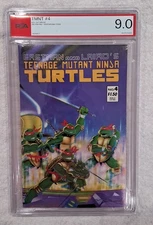 Teenage Mutant Ninja Turtles #4 PSA 9.0 - 2nd Print (Mirage Studios 1987)