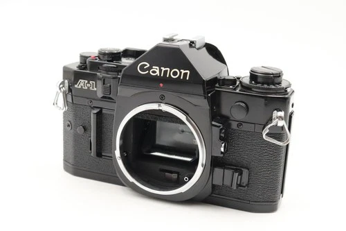 [ N MINT ] Canon A-1 A1 35mm SLR Film Camera Body Only Black From JAPAN #14746