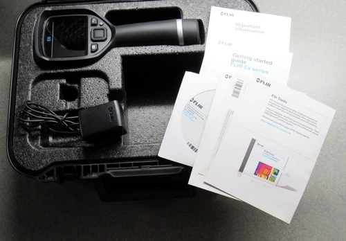 FLIR E6 E63900 Thermal Imager Camera - Hard Case, Battery, Charger, Manuals - Picture 2 of 6