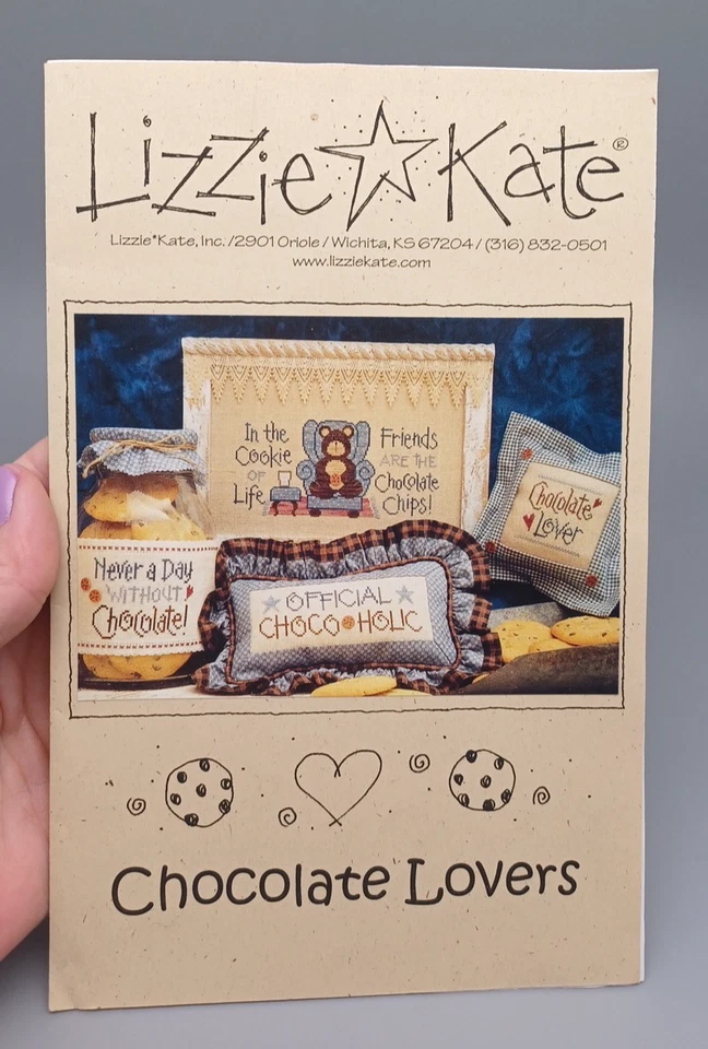 Lizzie Kate CHOCOLATE LOVERS  Counted Cross Stitch Pattern - Image 2 of 3
