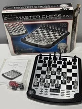 Excalibur Electronics Einstein E=mc2 Master Chess & Checkers Complete Working