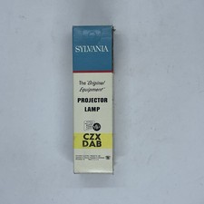Vintage Sylvania CZX/DAB Projector Lamp   500W 120V   New Old Stock NOS 