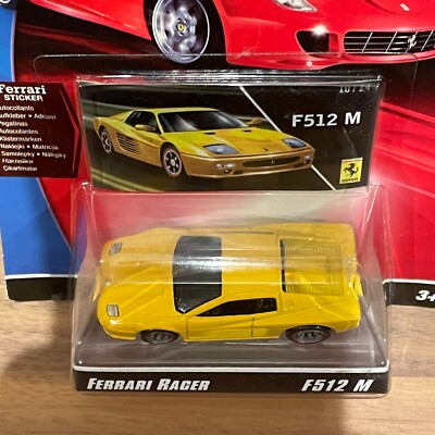 Hot Wheels Ferrari Racer F512 M Yellow Excellent Unopened | eBay