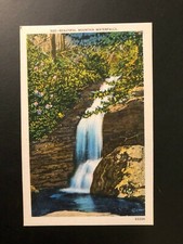 Vintage "BEAUTIFUL MOUNTAIN FALLS-AMERICAS WATERFALLS" Postcard Made in USA