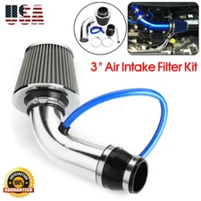 Car Cold Air Intake Filter Induction Set Pipe Power Flow Hose System Accessories