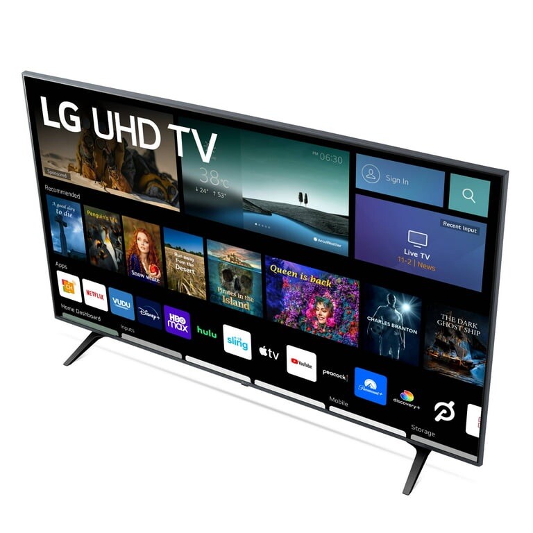 2022 LG 50" Class 4K UHD 2160P webOS Smart TV 50UQ7070ZUE eBay
