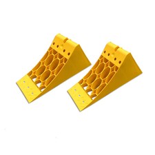 2 x Unterlegkeil LKW WOHNMOBIL 3,5To Hemmschuh DIN 76051-E36 mit Gleitschutz