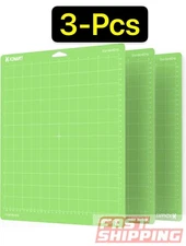 3pc Standard Grip Cutting Mat for Cricut Maker 12x12 inchAdhesive Sticky Replace