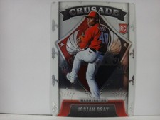 2022 Panini Chronicles Crusade Josiah Gray #6 Rookie RC