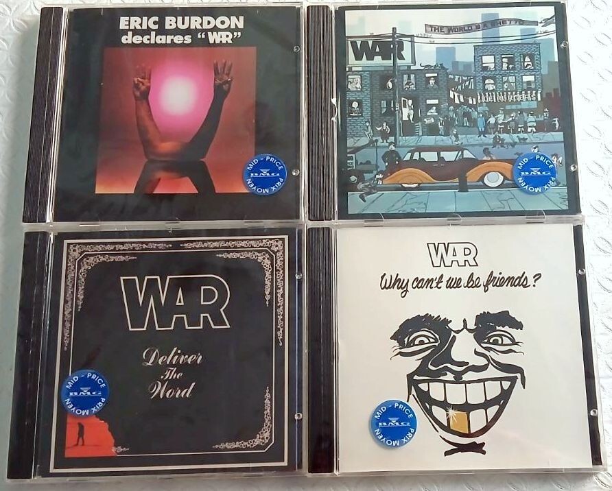 ERIC BURDON + WAR-8CD COLLECTION-ERIC BURDON DECLARES WAR