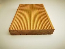 Decking in larice siberiano a coste 27x142 mm grado AB essiccato al forno / TOP QUALITY 