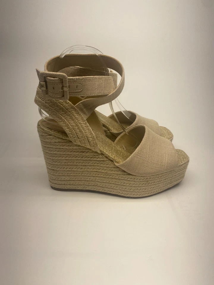 Sandalia de cuña alpargata natural Sam Edelman Vada para mujer talla 10 Foto 4 de 4