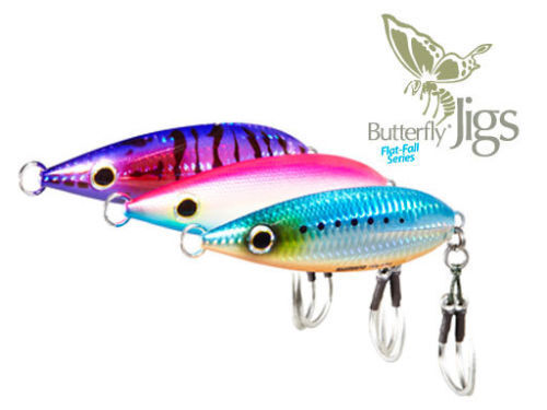 SHIMANO BUTTERFLY FLAT FALL JIG 80g 100g 130g 160g 200g - 350g FREE SHIPPING - Picture 1 of 7