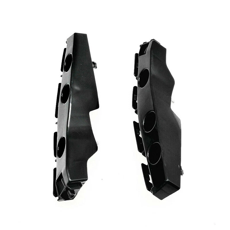 2 peças suporte de para-choque dianteiro preto suporte de retenção para Jeep Compass 2011-2017 - Imagem 4 de 4