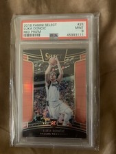 2018-19 Panini Select Luka Doncic Red Prizm Concourse Rookie # /199 SP RC MVP?
