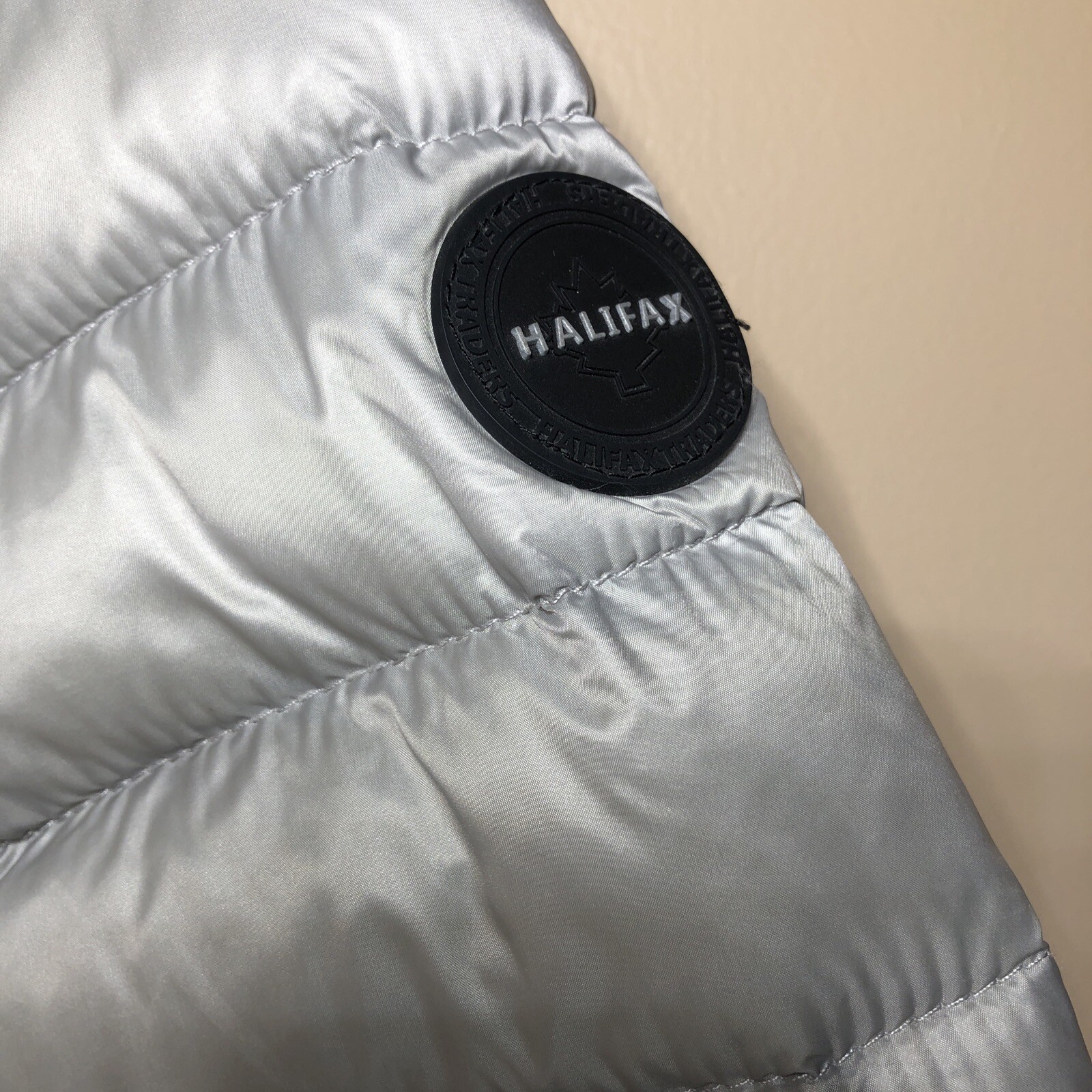 HALIFAX TRADERS Puffer Down JACKET Gray Women's S… - image 4