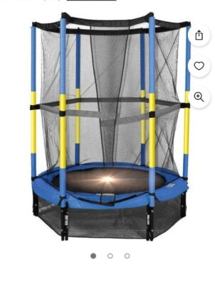 #ad 55 Inch My First Trampoline With Nets Christmas Blowout Sale $63.75