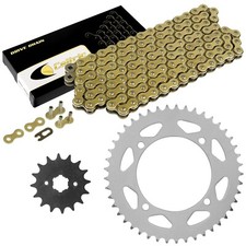 Kit de cadena de transmisión y piñones para Yamaha XV250 Virago 250 1989-2008