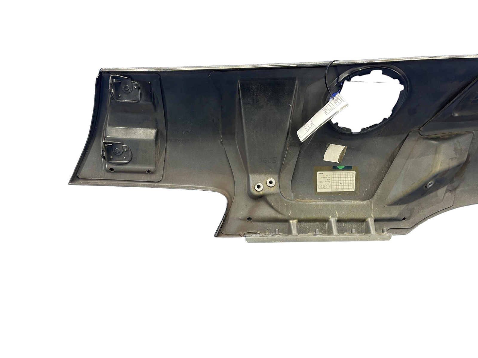 2011-2015 AUDI R8 SPYDER REAR RIGHT QUARTER PANEL PHANTOM BLACK PEARL *SCRATCHES