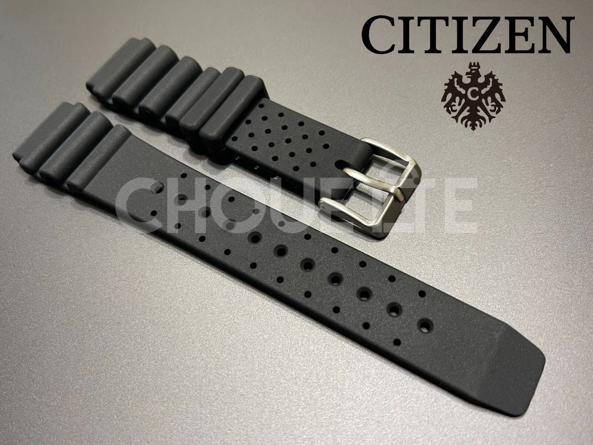 Citizen Promaster 20mm Black Rubber Watch Strap NY0040-09E, NY0081