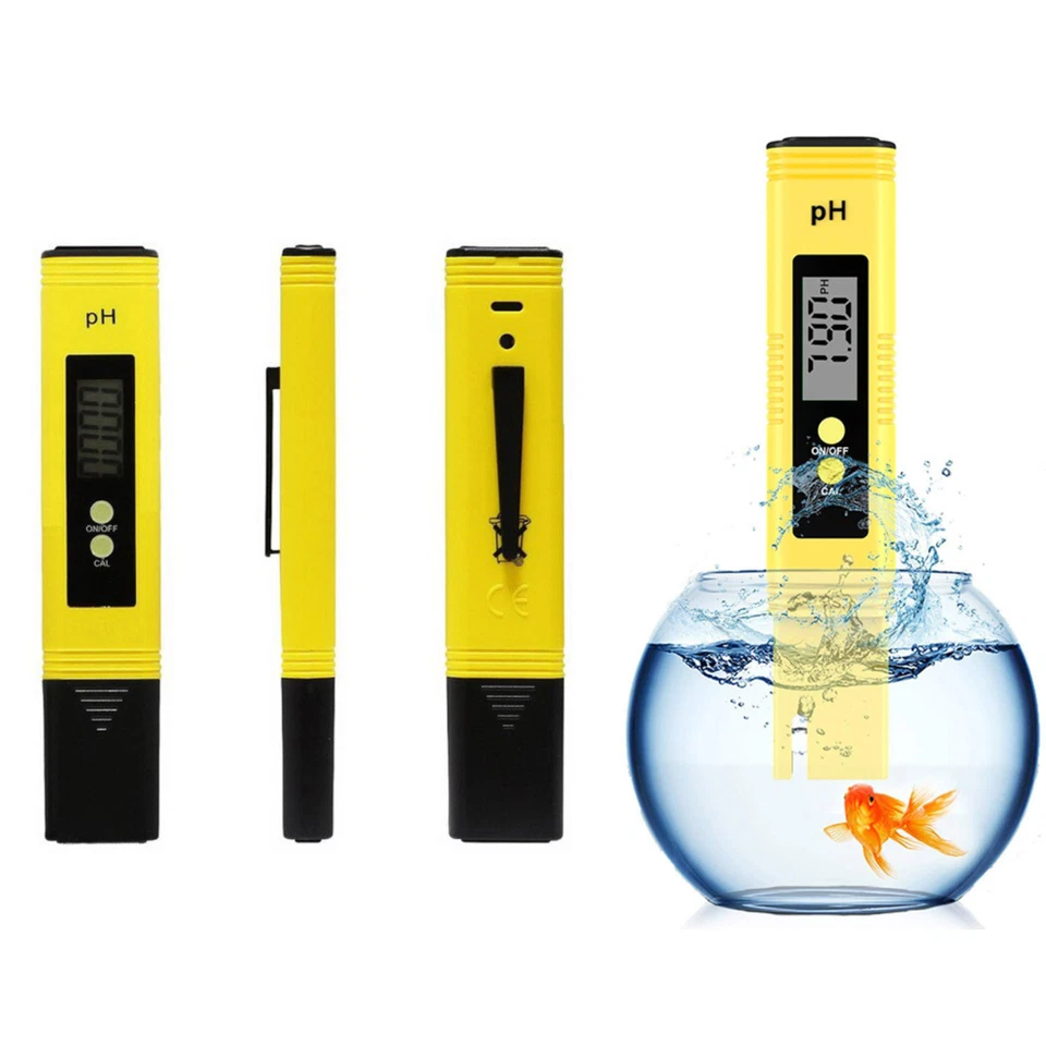 PH Wert Messgerät Wasser Tester Digital pH Messer Prüfer Aquarium Pool Qualität - Bild 4 von 4