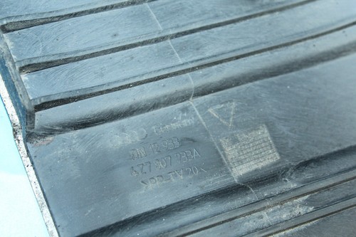 Audi A6 4B C5 Allroad rivestimento alluminio paraurti anteriore inferiore protezione sottoscocca - Foto 4 di 4