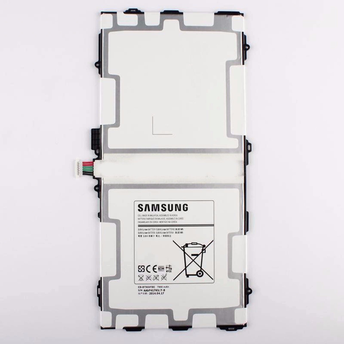 Batterie Samsung EB-BT800FBE originale pour tablette Galaxy Tab S 10.5 SM-T800