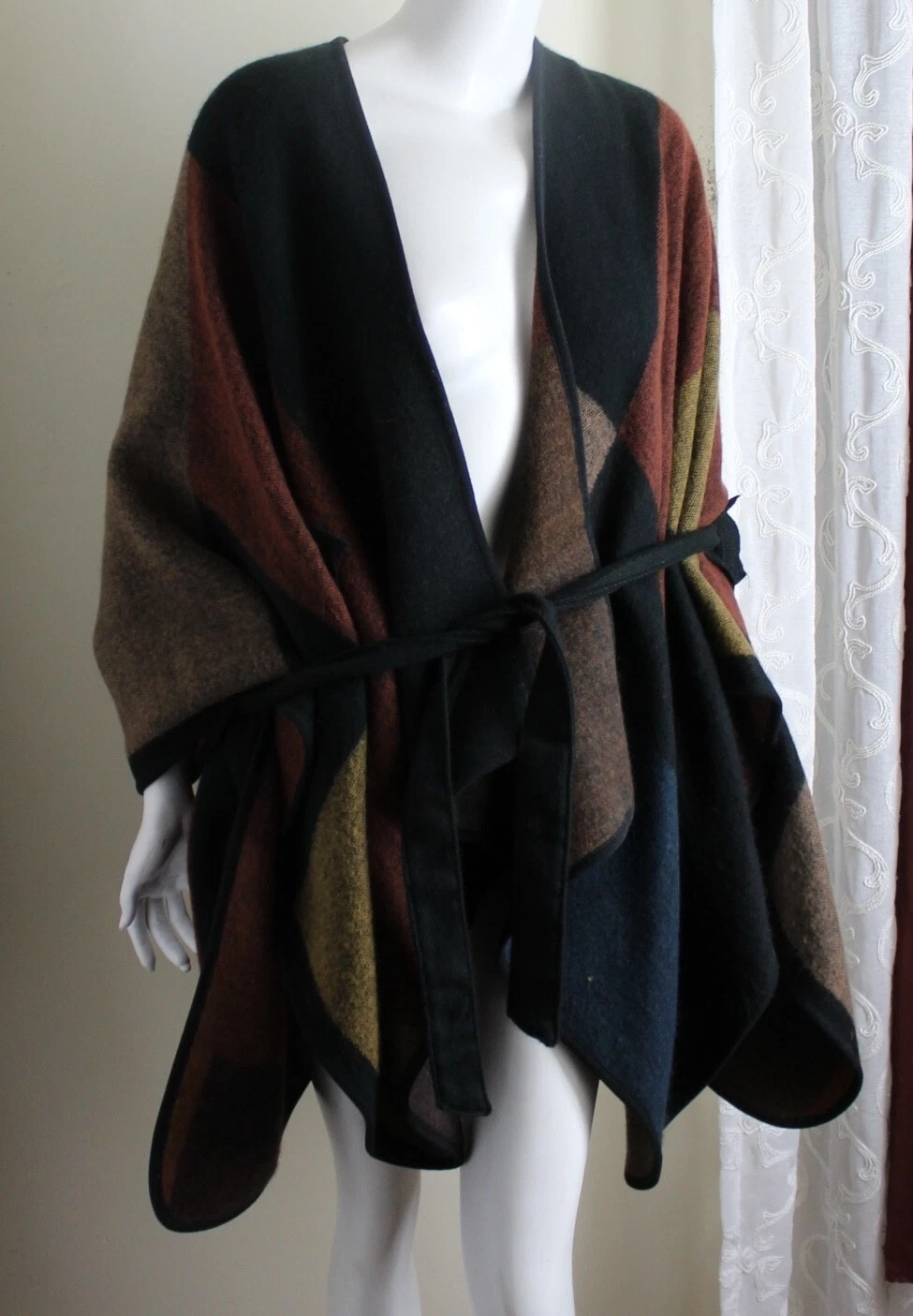 Estate NO TAGS Southwest Wearable Art Soft Blanket Coat Jacket M L XL 1X 2X 3X