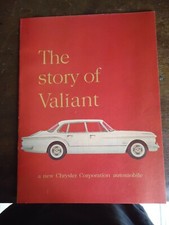 C.1950s Dealership Booklet Brochure Chrysler Valiant