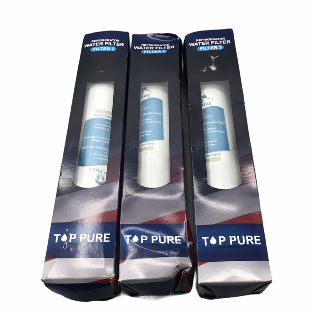 2 Top Pure Filter 3 Refrigerator Water Filters for Kenmore 9030