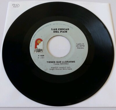 Las Chicas Del Pais Tienes Que Llorarme / Yo Soy La Chiva FUNNY F -1029 VG+ #720