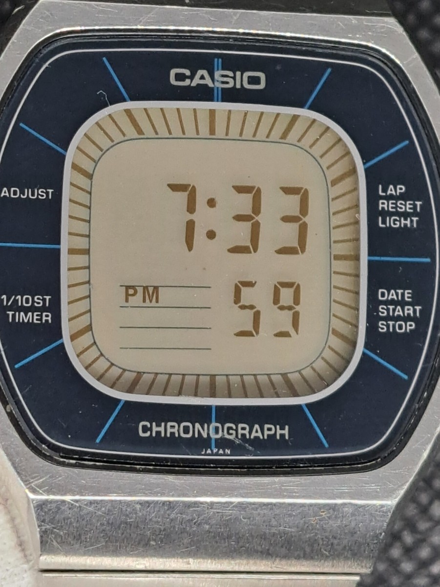 レア　カシオ デジタル 56CS-50 ビンテージ　1979年　カシオトロン Vintage Casio Casiotron 56CS-50 -aka : Time Scan, Modul 56