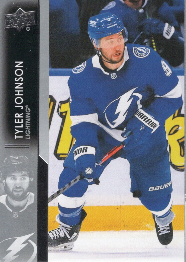21-22 2021-22 Upper Deck 1 Tyler Johnson #162-Blackhawks-Lightning