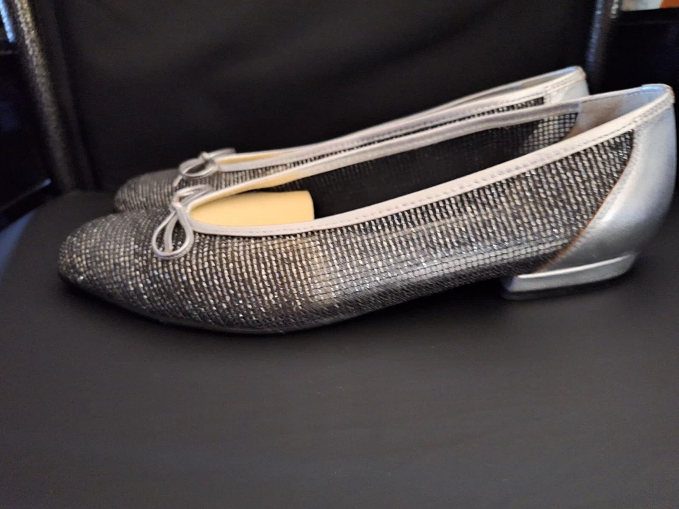 Pisos Magdesians plateados talla 12 Foto 3 de 4