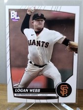 LOGAN WEBB 2023 Topps Big League Baseball #140 San Francisco Giants Pitcher 