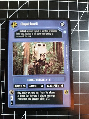 Star Wars CCG Decipher SWCCG - Endor: Tempest Scout 3