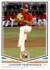 2017 Florida State Prospects Grandstand #10 Junior Fernandez Dominican Republic 
