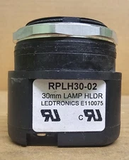 Ledtronics RPLH30-02 30mm Lamp HLDR