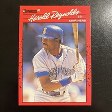 1990 Donruss Harold Reynolds #227d wrong front 