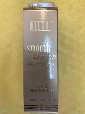 Milani Smooth Finish Foundation Stick (04 Sienna) ölfrei ohne Duft 10,5g