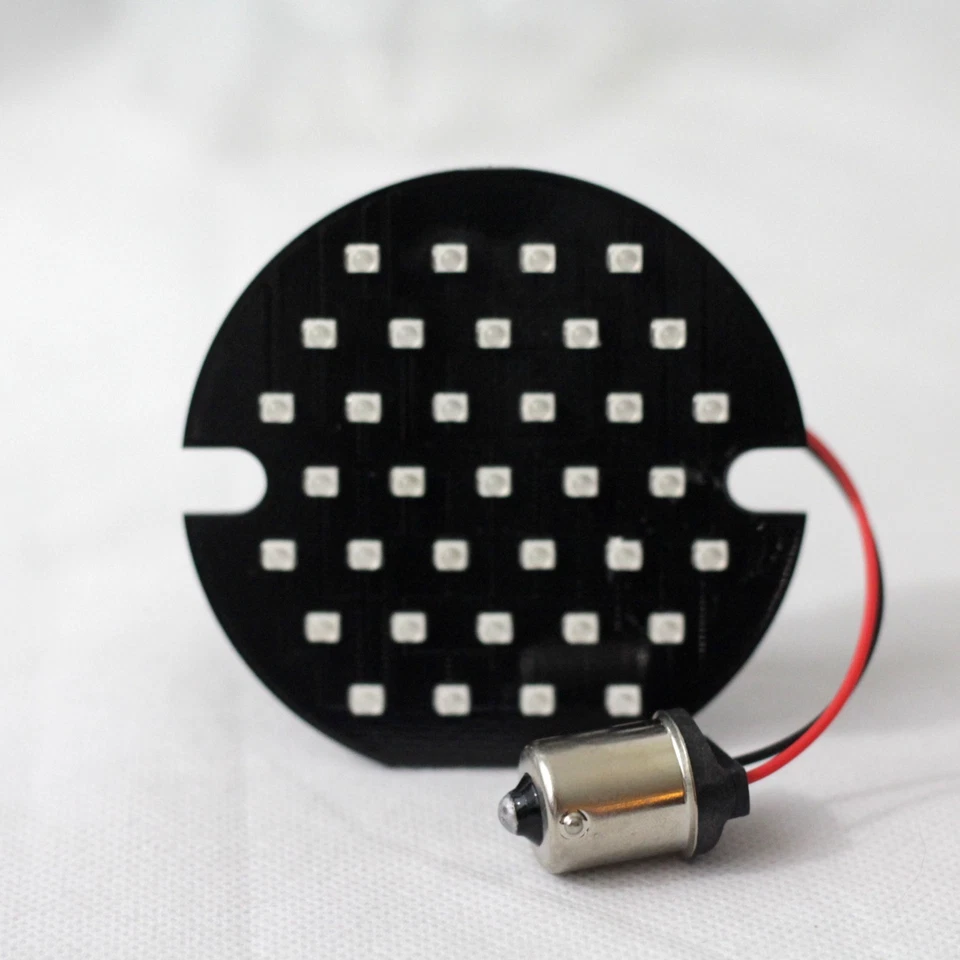 Señales de giro LED Horizon Beam Harley Davidson - 3 1/4" sin lente Softail Road King Foto 2 de 4