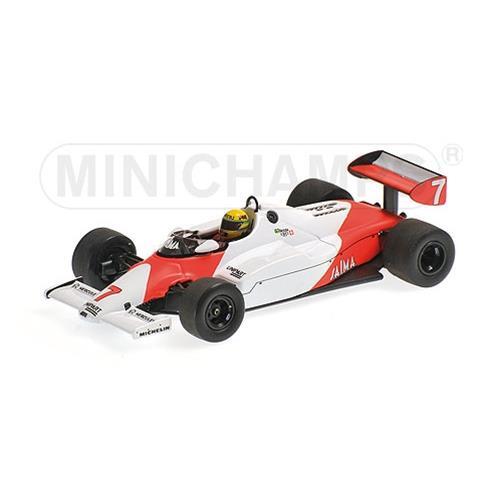 1:43 Minichamps Mclaren Ford Mp4-1C Ayrton Senna Siverstone 1983 540834307 Model - Picture 2 of 2
